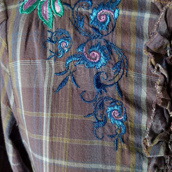 3J Workshop by Johnny Was Marni Ruffle Dress S NWT - Picture 4 of 8